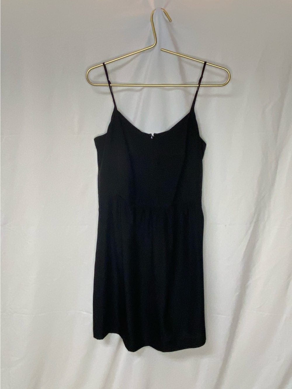 J. Crew Classic Little Black Slip Dress size 12